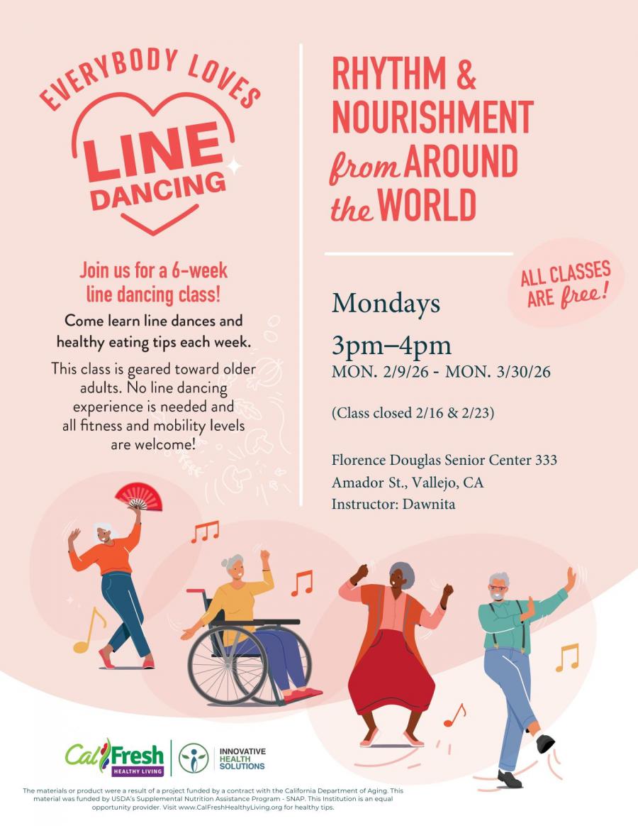 Everybody Loves Line Dancing at Florence Douglas