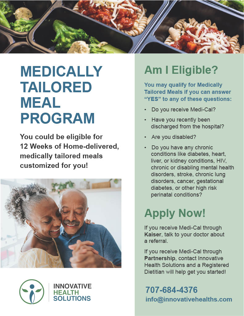 Medically Tailored Meals Flyer