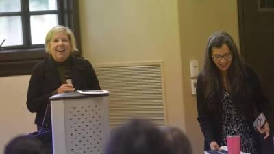 Susan DeMarois and Norma Lisenko