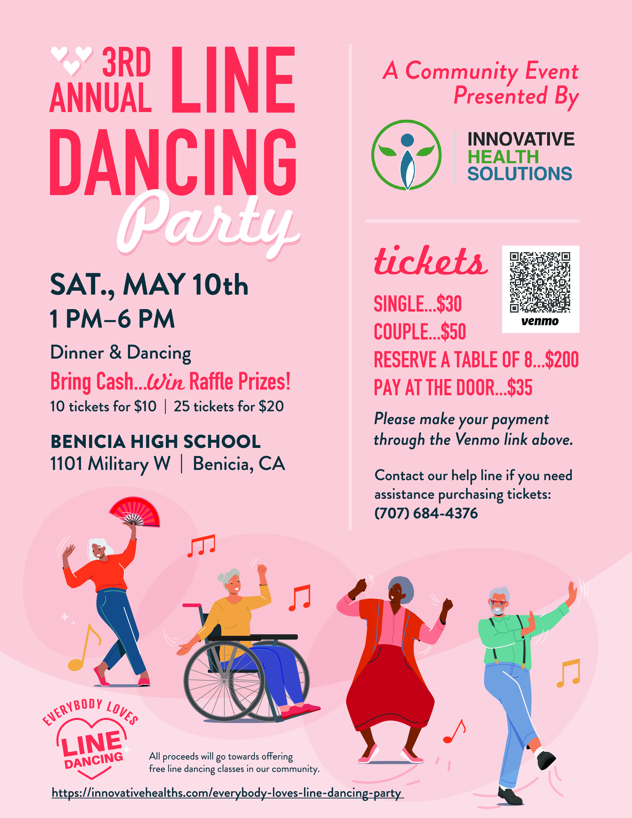 Third Annual Line Dancing Party